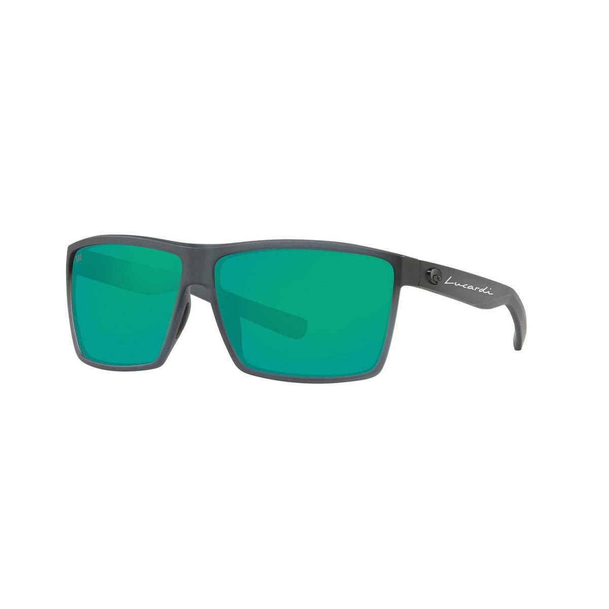 Costa Del Mar Rincon Sunglasses - (Frame) Matte Smoke Crystal; (Lens) Green Mirror, 580G