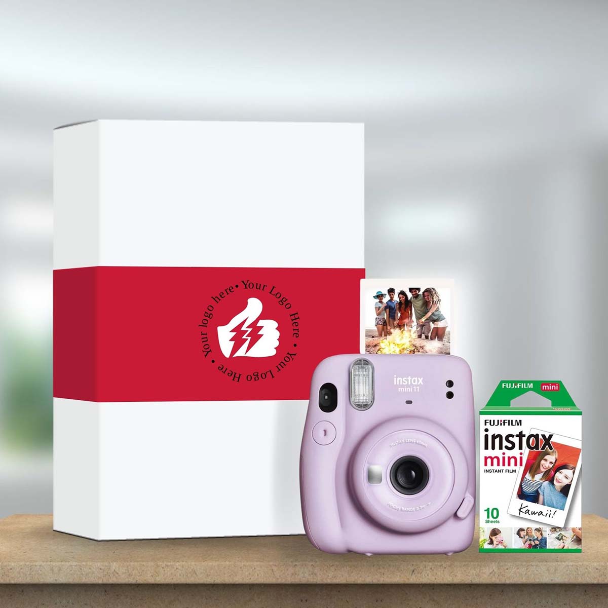 FujiFilm Instax Mini 11 Instant Camera w/ 10 Count Film Lilac Purple
