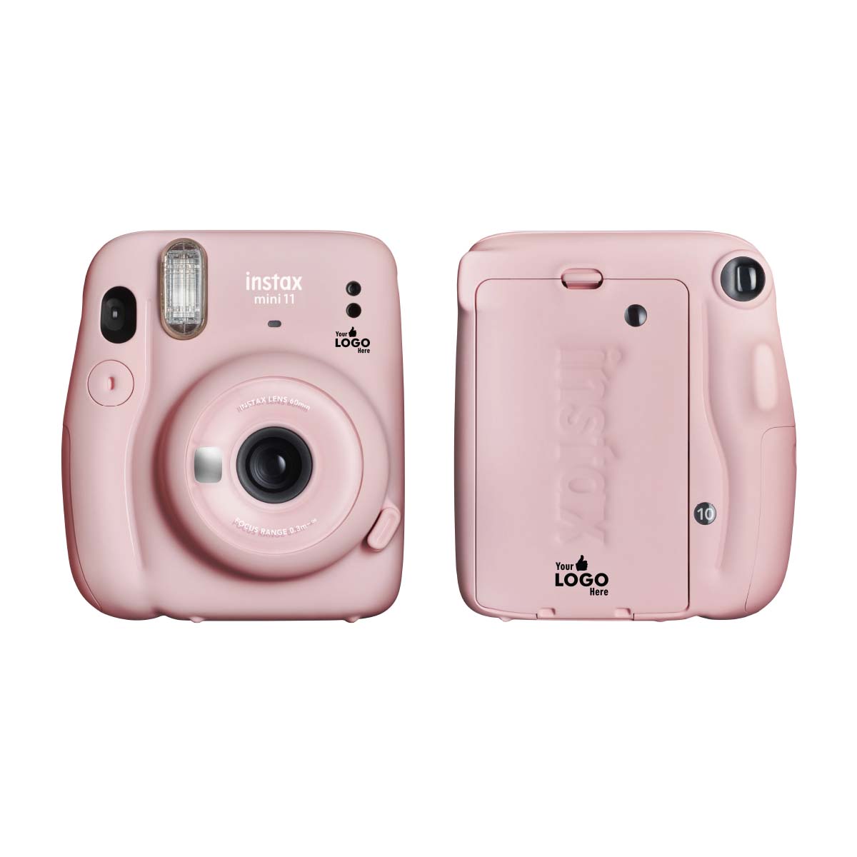FujiFilm Instax Mini 11 Instant Camera w/ 10 Count Film Blush Pink