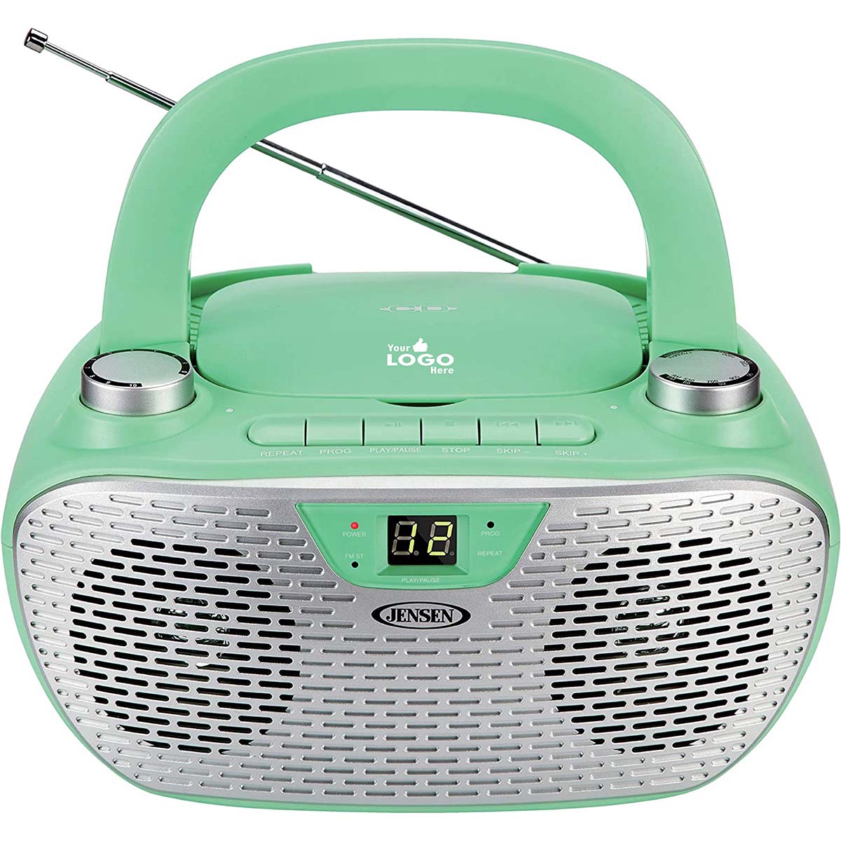 Jensen Audio Portable Stereo CD Player with AM/FM Radio