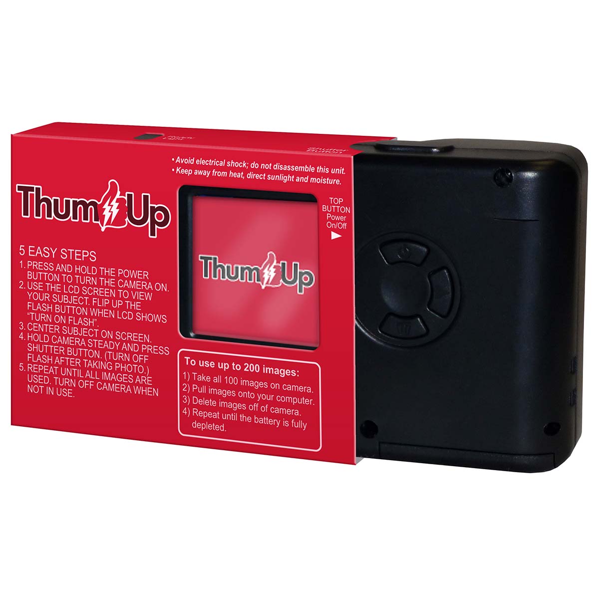 ThumzzUp D5F Digital Single Use Camera
