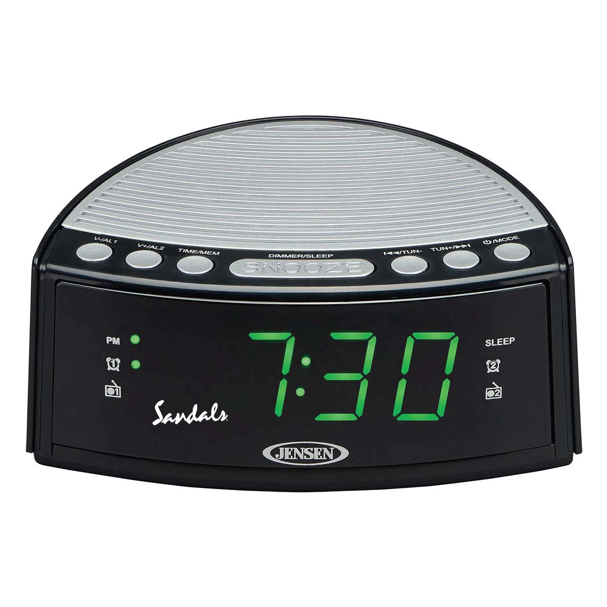 Jensen Audio Digital AM/FM Dual Alarm Clock Radio