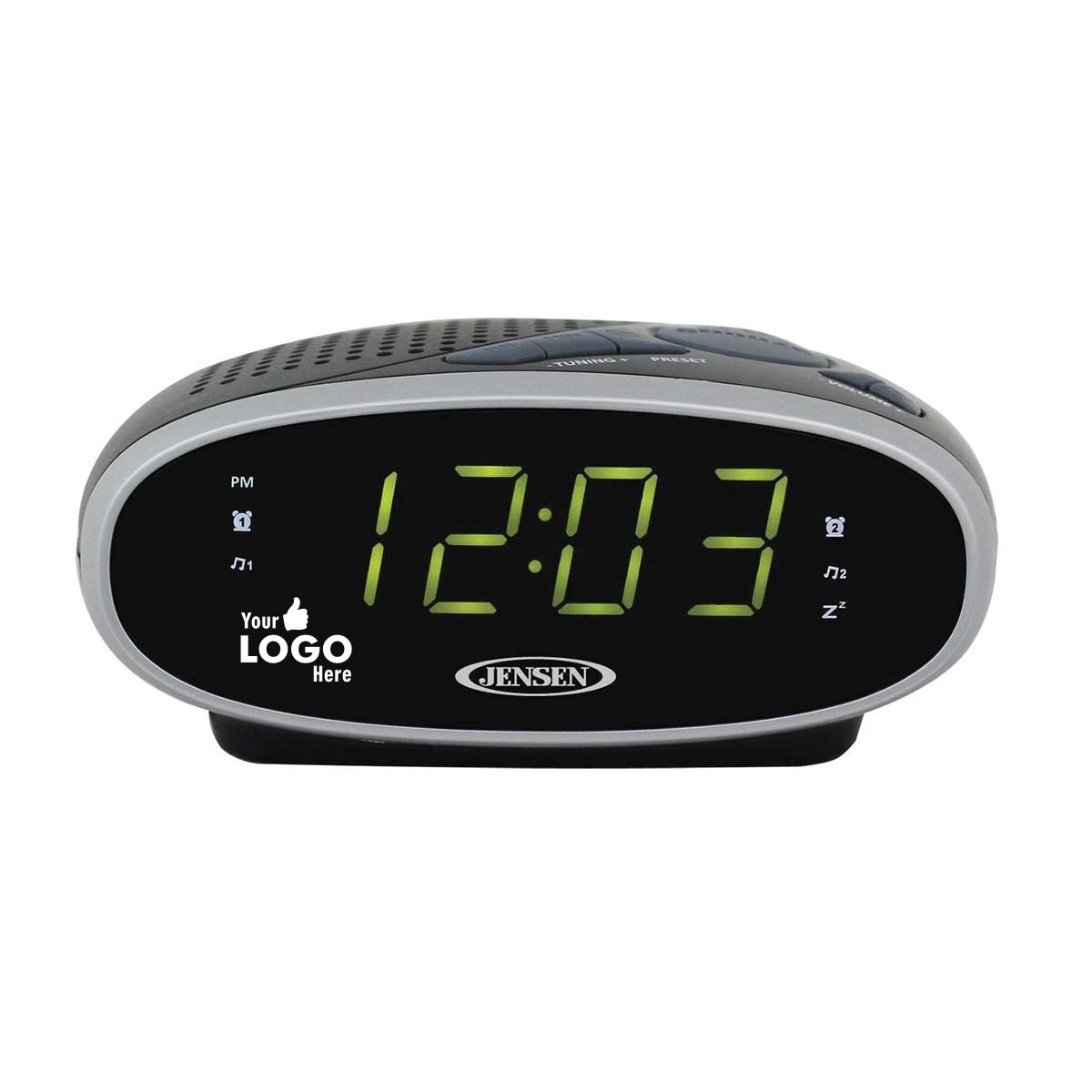 Jensen Audio AM/FM Alarm Clock Radio