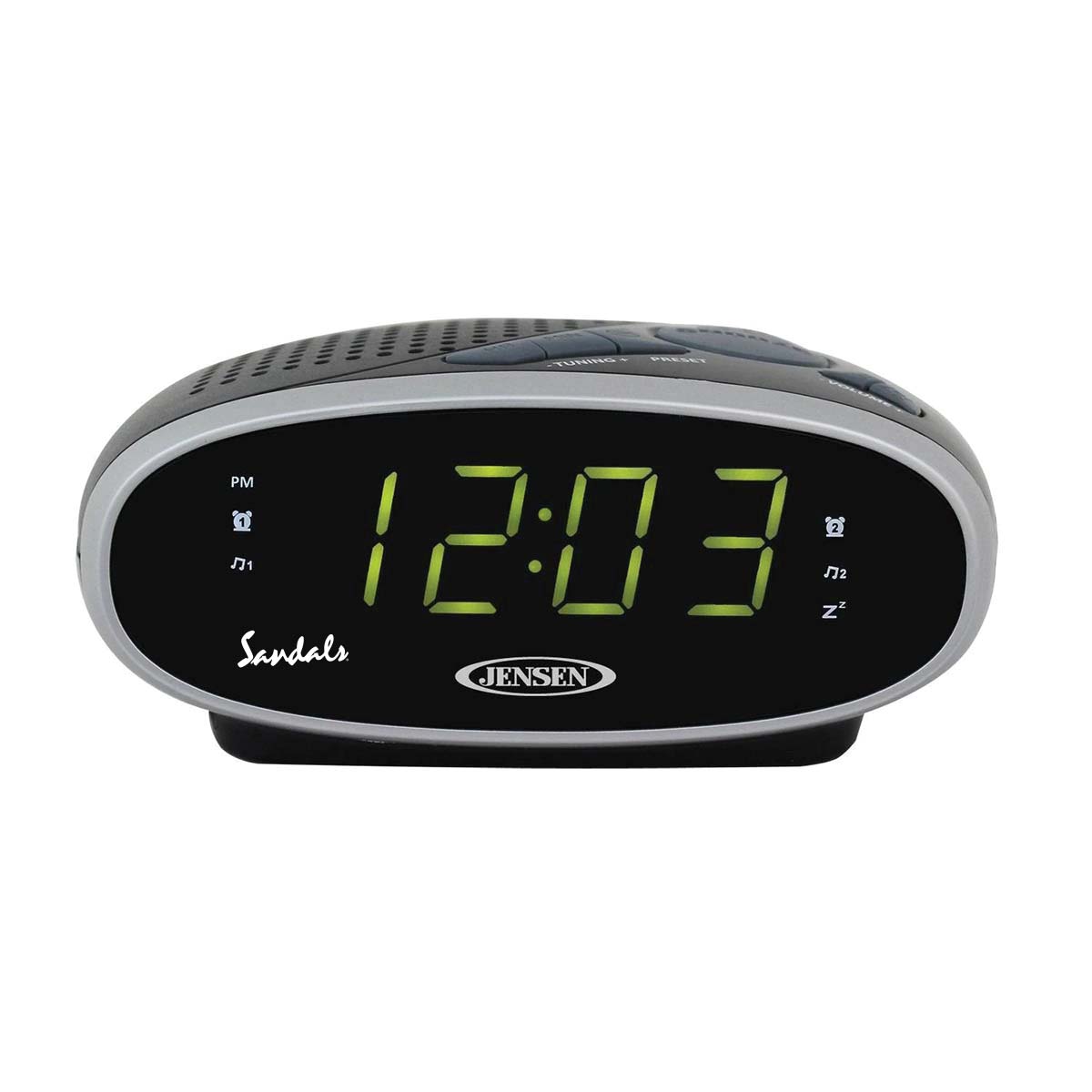 Jensen Audio AM/FM Alarm Clock Radio