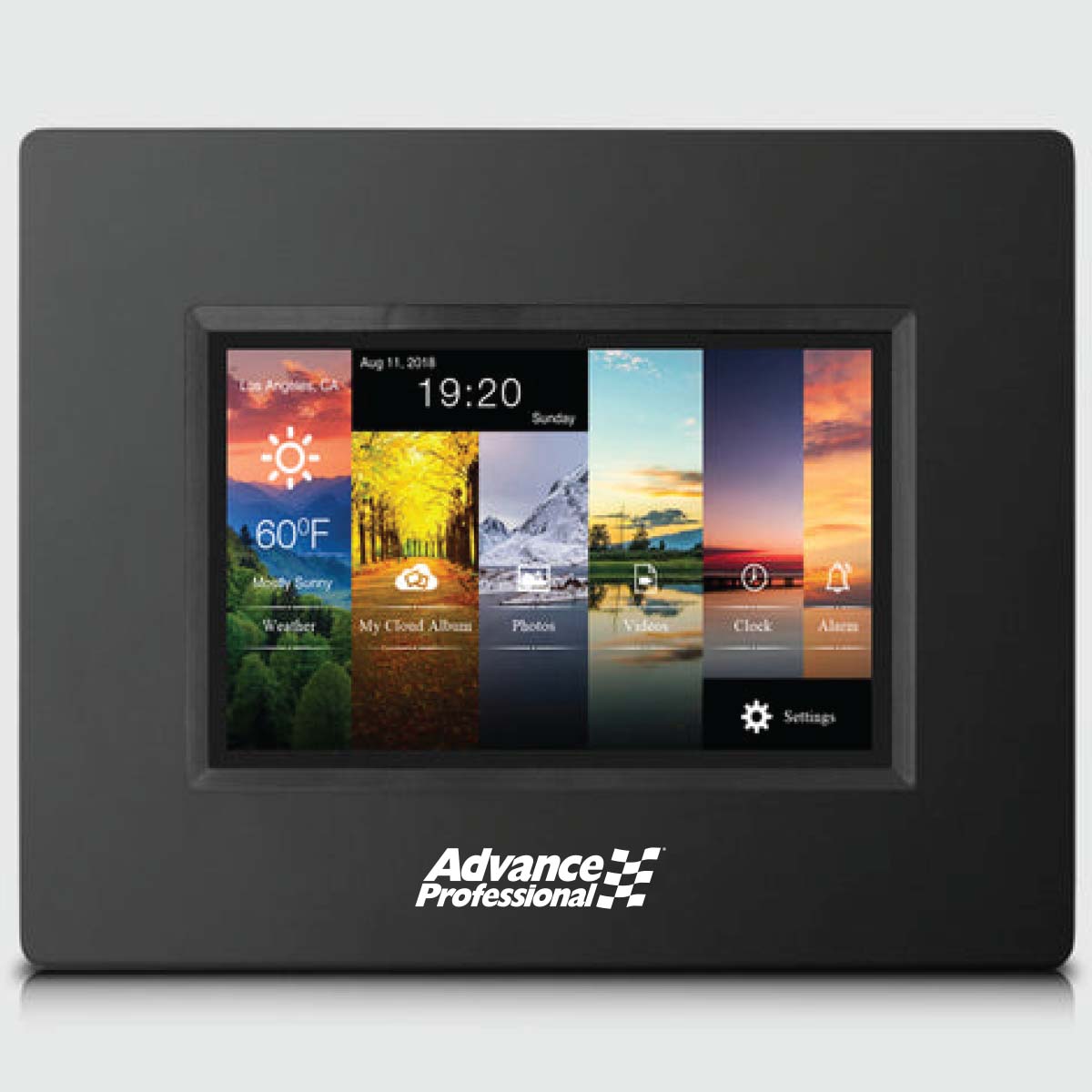 Sungale 7" Cloud Frame with built-in battery