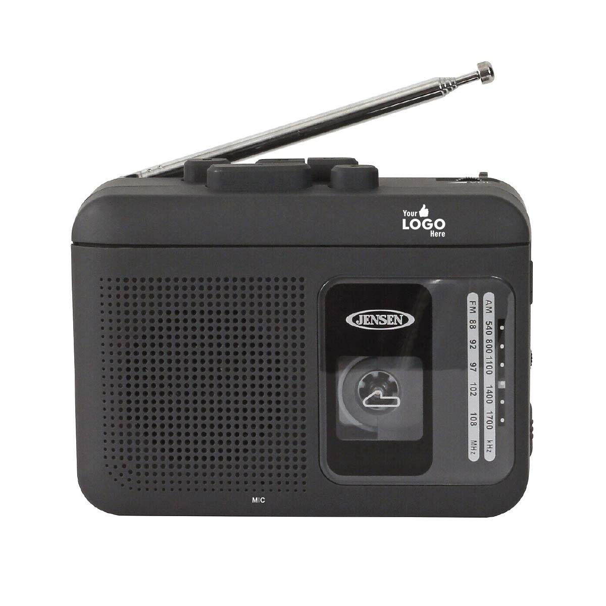 Jensen Audio Personal Cassette Player/Recorder with AM/FM Radio