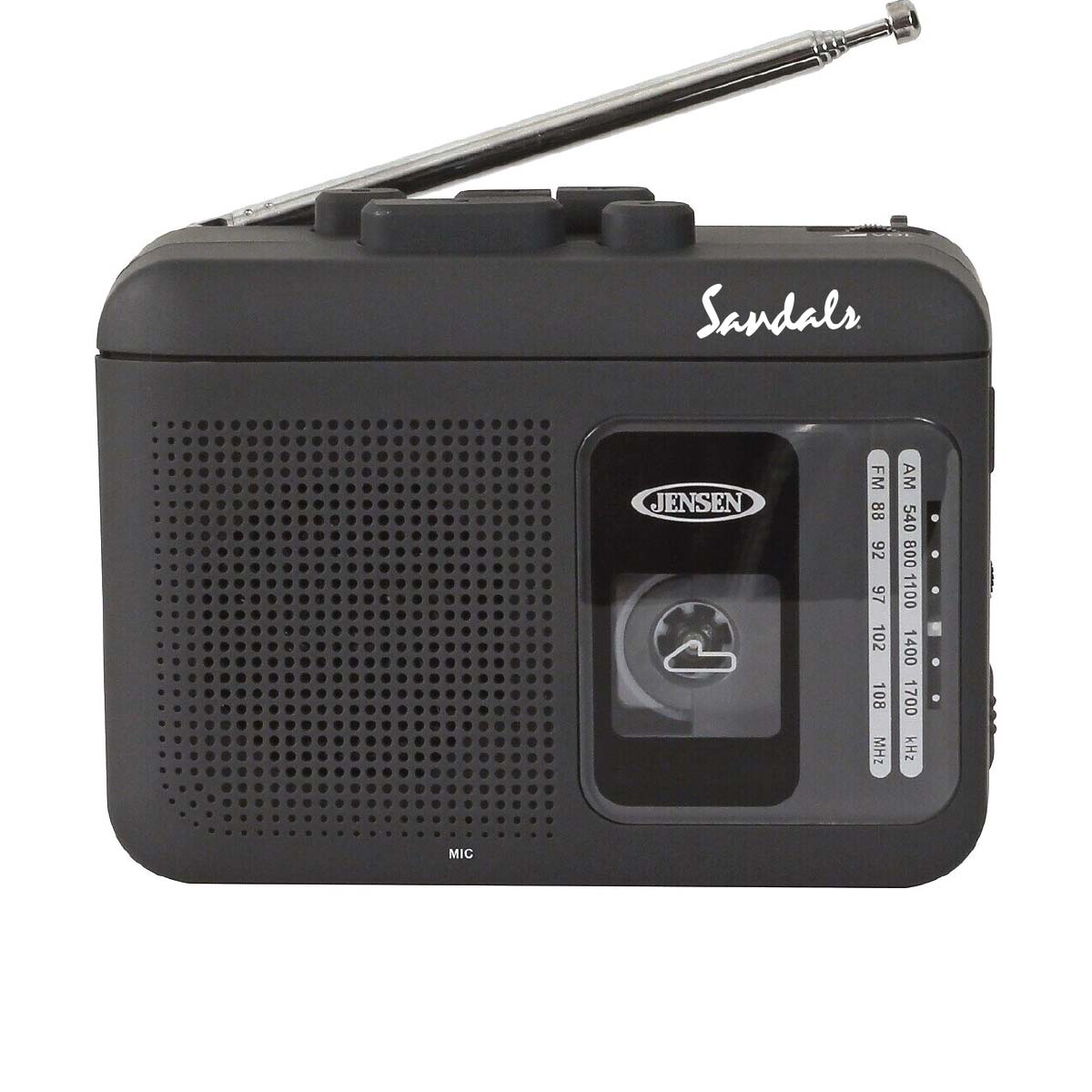 Jensen Audio Personal Cassette Player/Recorder with AM/FM Radio