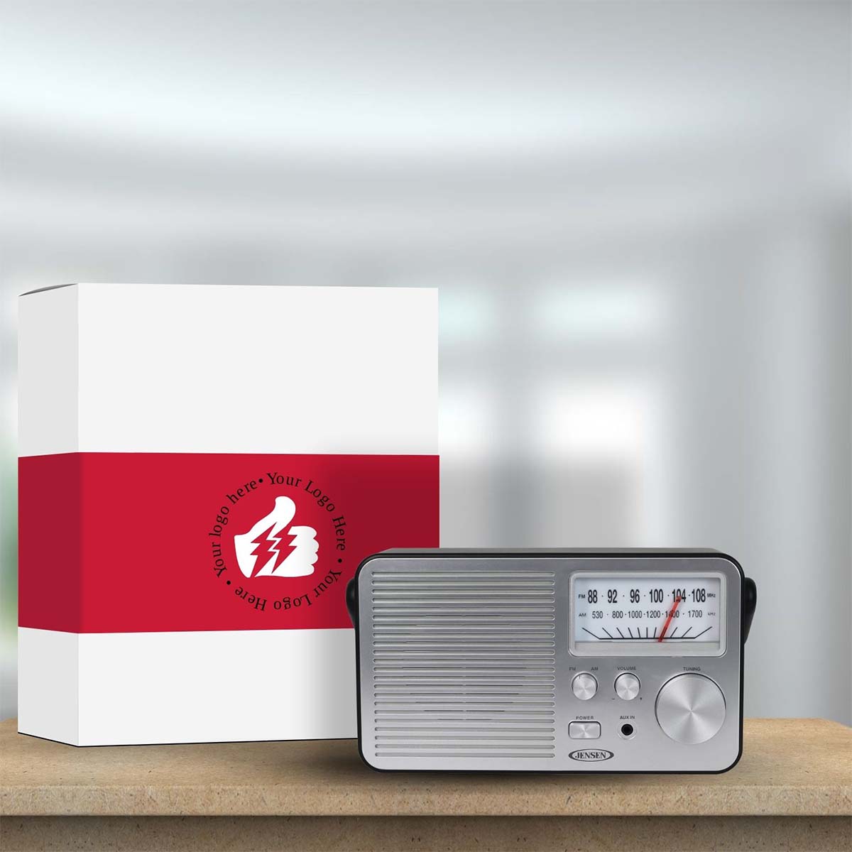 Jensen Audio Portable AM/FM Radio