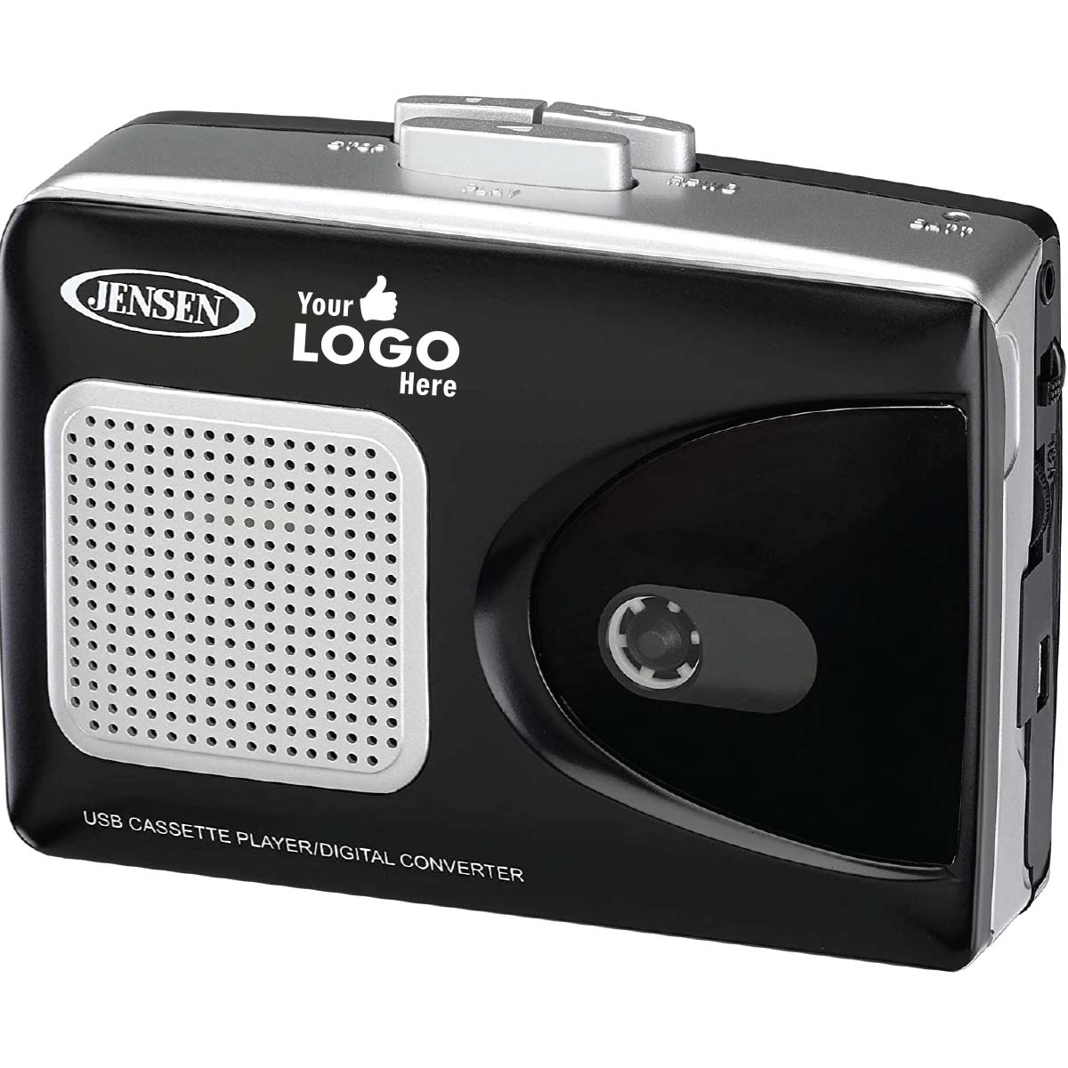 Jensen Audio Stereo USB Cassette Player with Encoding to Computer