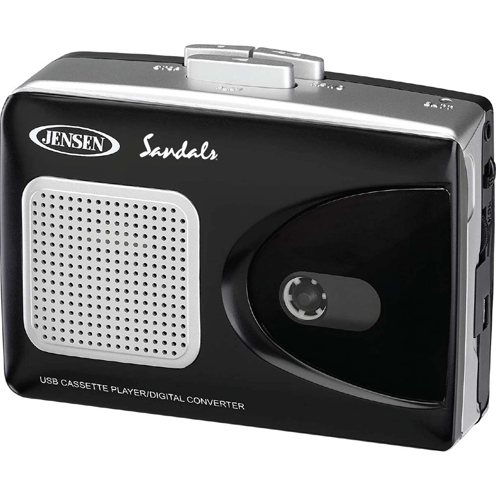 Jensen Audio Stereo USB Cassette Player with Encoding to Computer