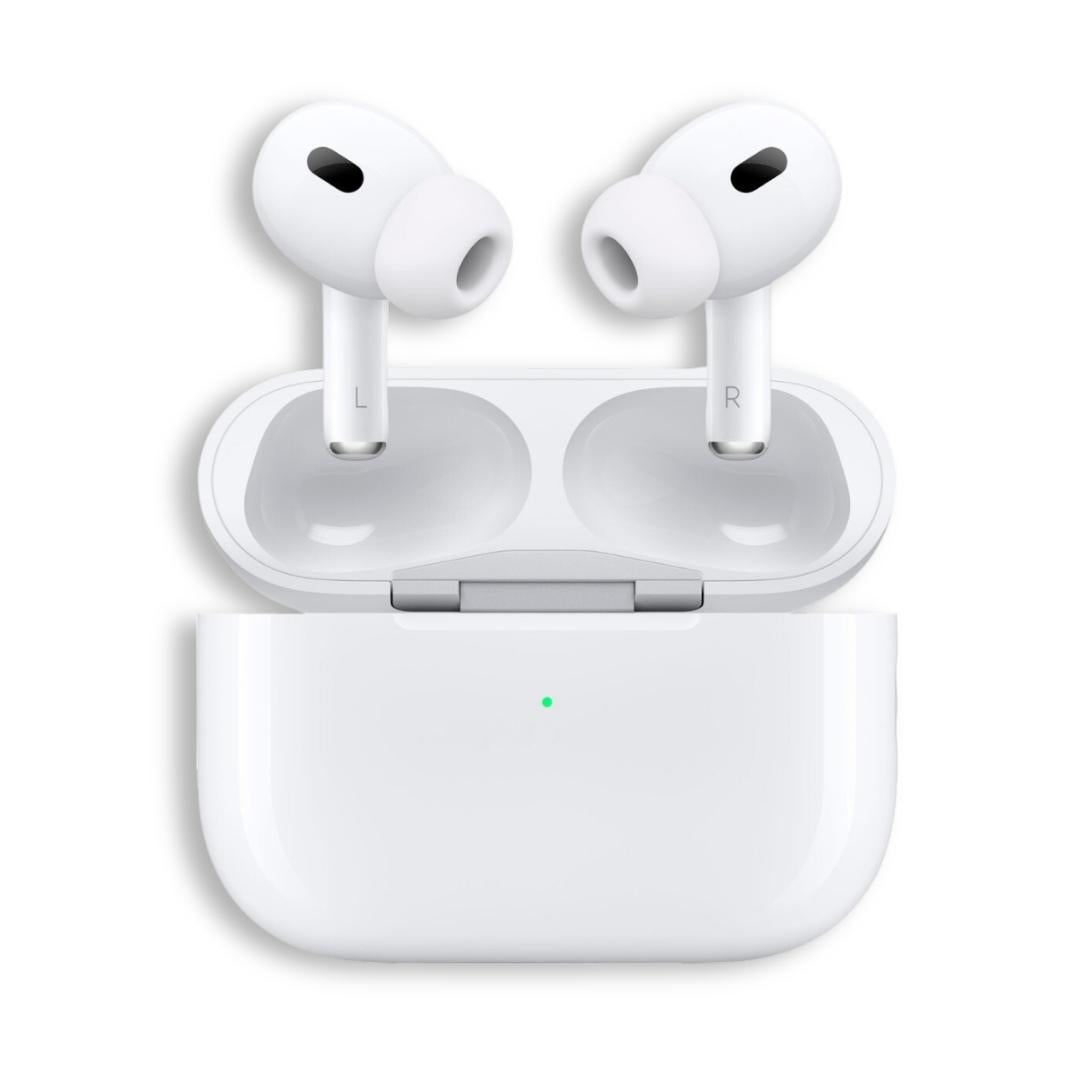 Sleek Tech Ensemble: Tumi Pouch & MagSafe Power + AirPods Pro Bundle