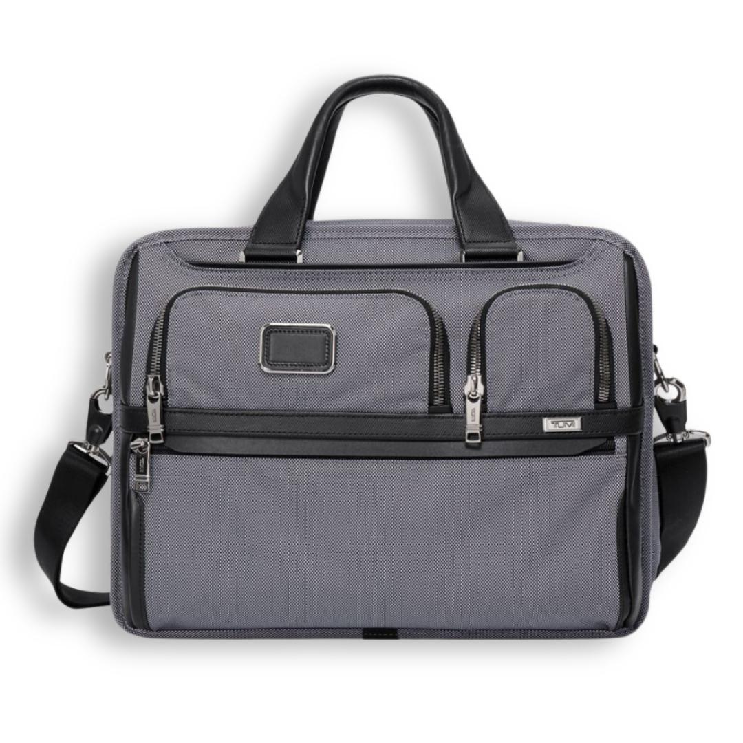 Work and Play Essentials Set: Tumi Organizer Brief + Powerbeats Pro