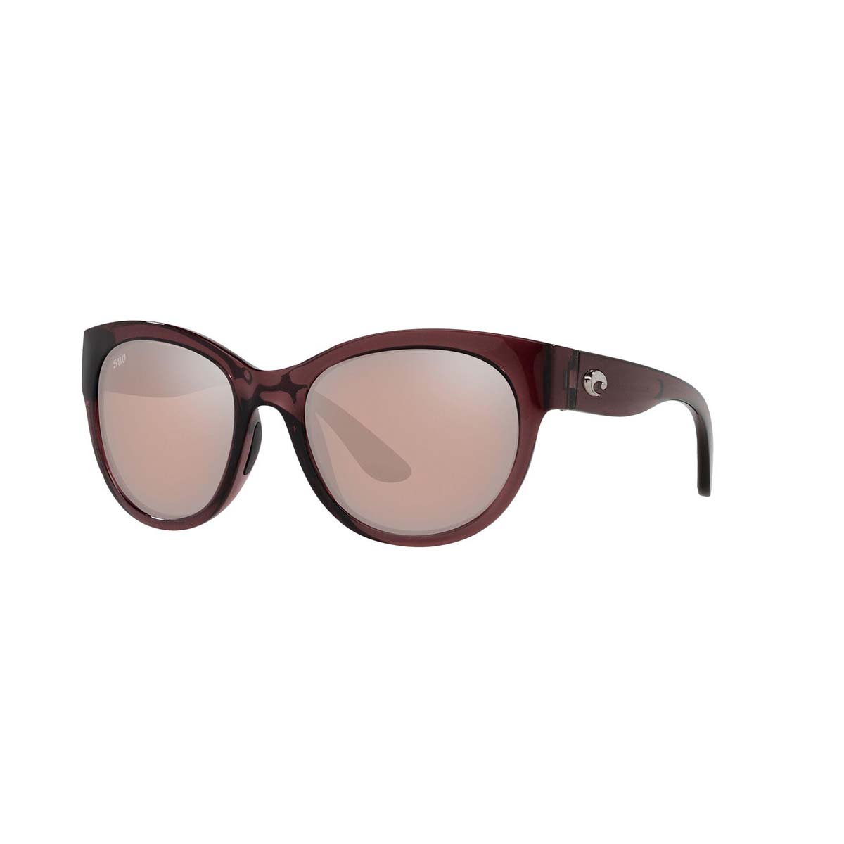 Costa Del Mar Maya Sunglasses - (Frame) Shiny Urchin Crystal; (Lens) Copper Silver, 580G
