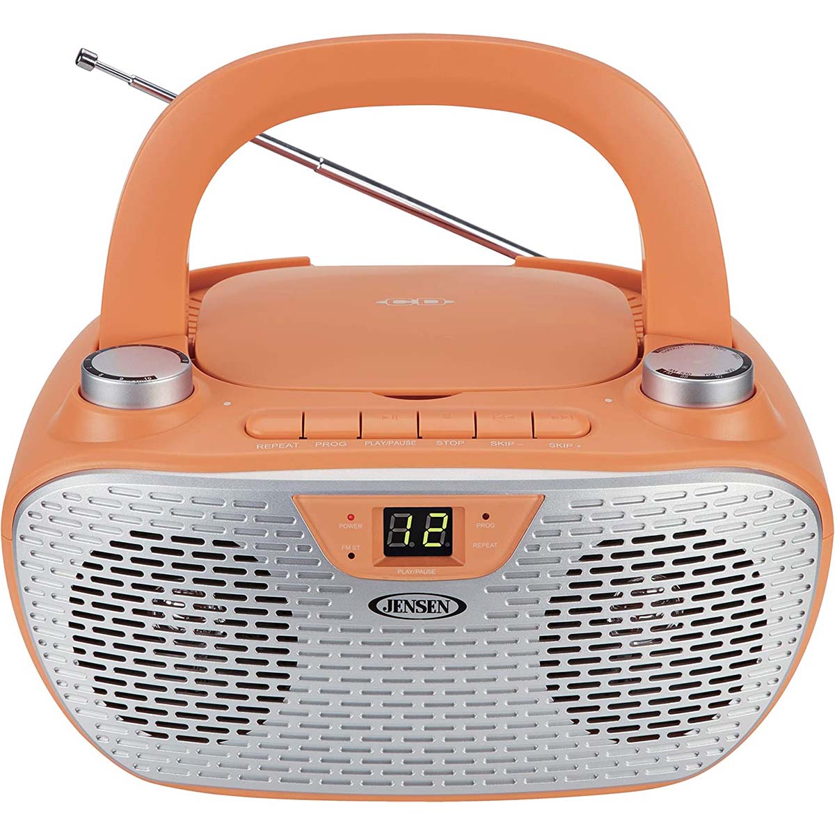 Jensen Audio Portable Stereo CD Player with AM/FM Radio