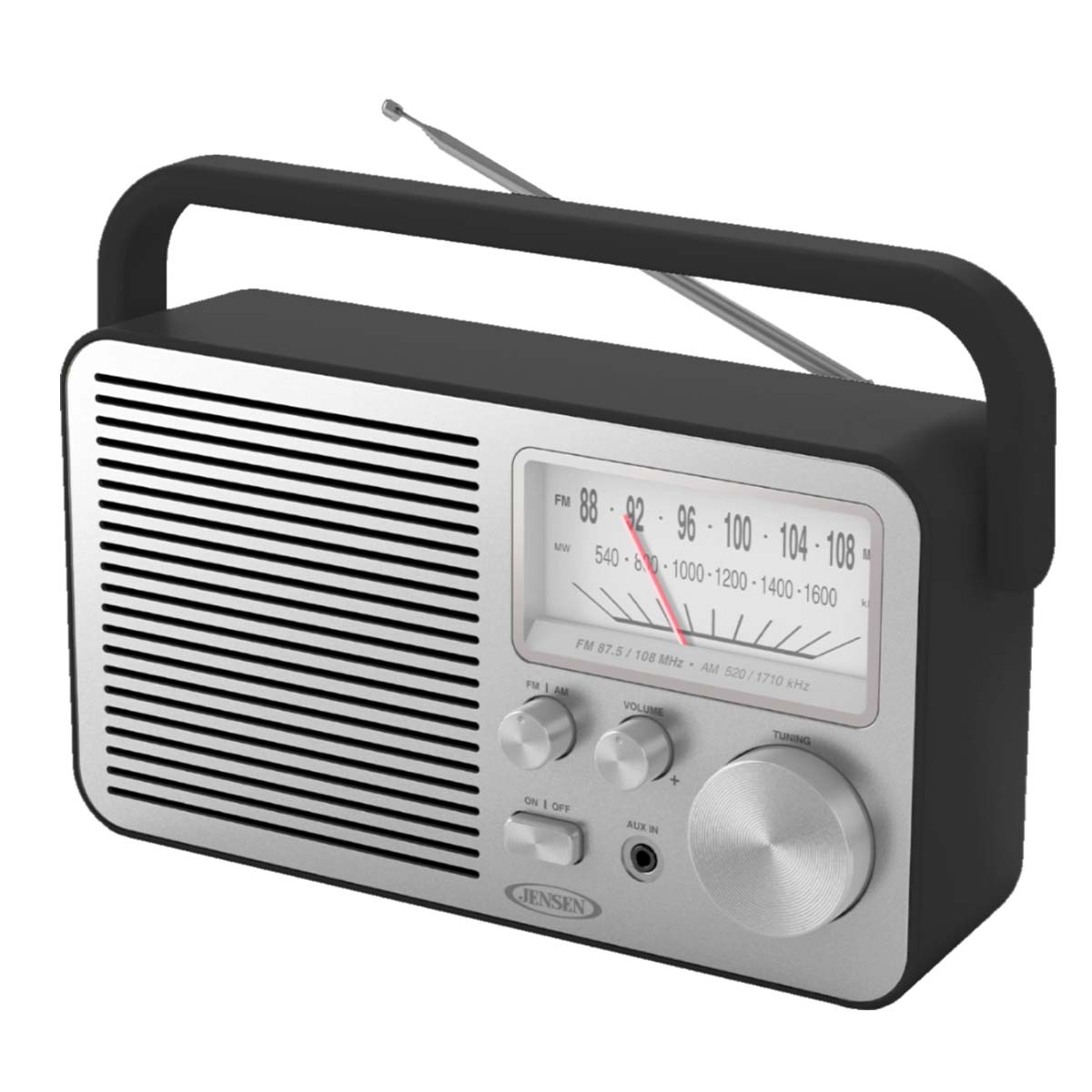 Jensen Audio Portable AM/FM Radio