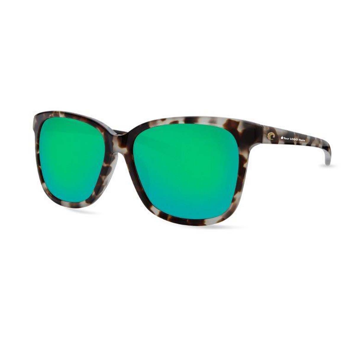 
                  
                    Costa Del Mar May Sunglasses (Frame) Shiny Tiger Cowrie(Lens) Green Mirror, 580G
                  
                