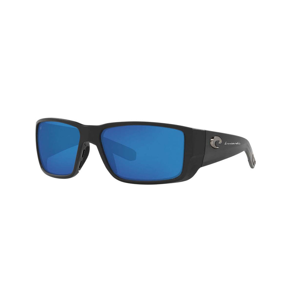 Costa Del Mar Blackfin PRO Sunglasses - (Frame) Matte Black; (Lens) Blue Mirror, 580G