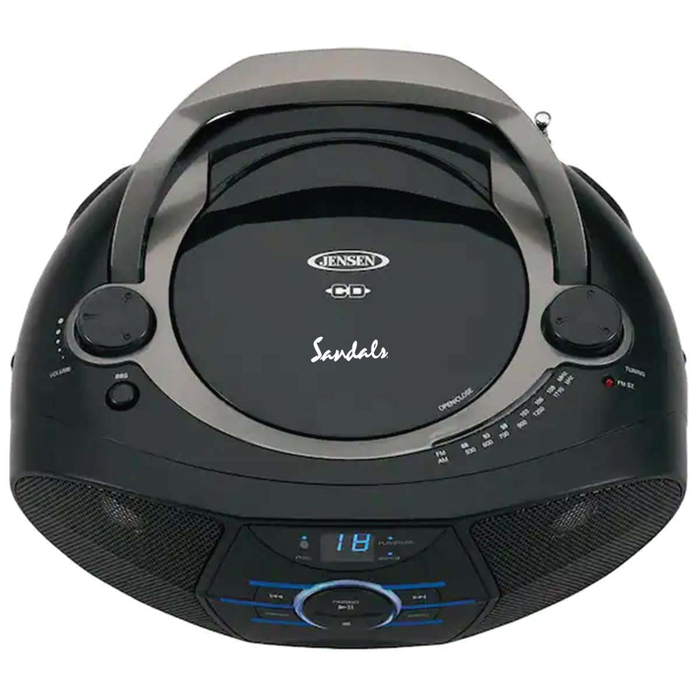 
                  
                    Jensen Audio Portable Stereo CD Player with Stereo Radio and Bluetooth
                  
                