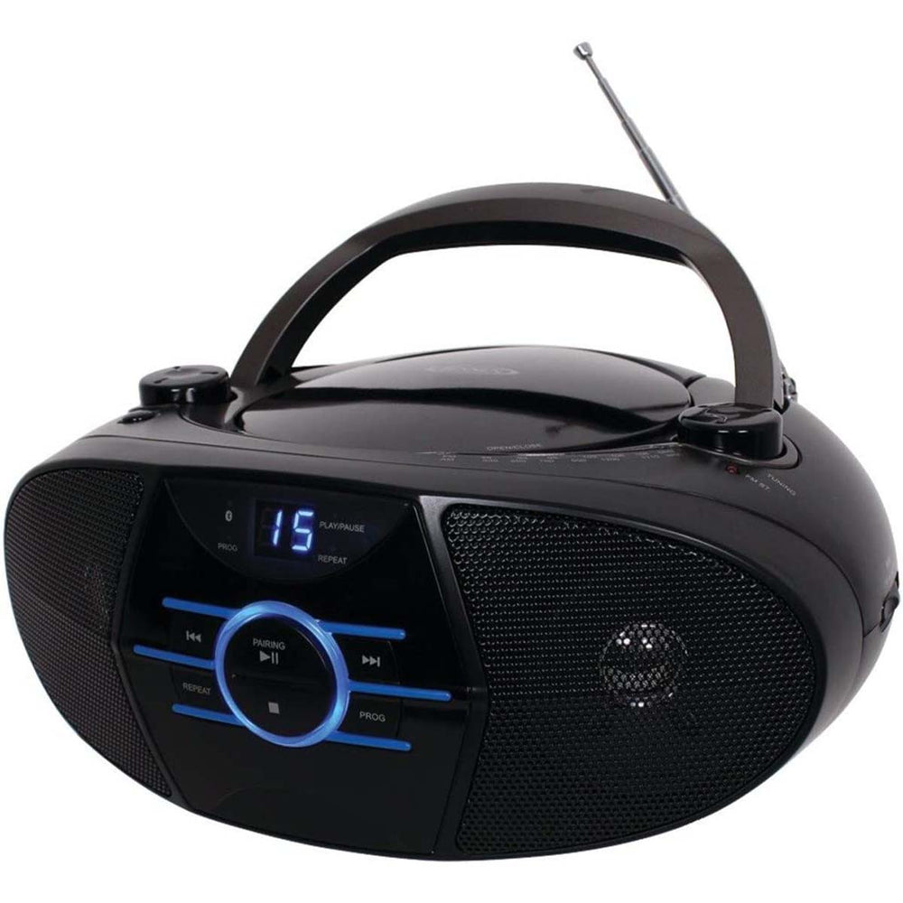 Jensen Audio Portable Stereo CD Player with Stereo Radio and Bluetooth