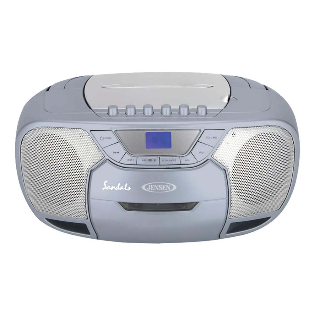 
                  
                    Jensen Audio Portable Bluetooth Stereo Compact Disc  Cassette Player with Radio
                  
                
