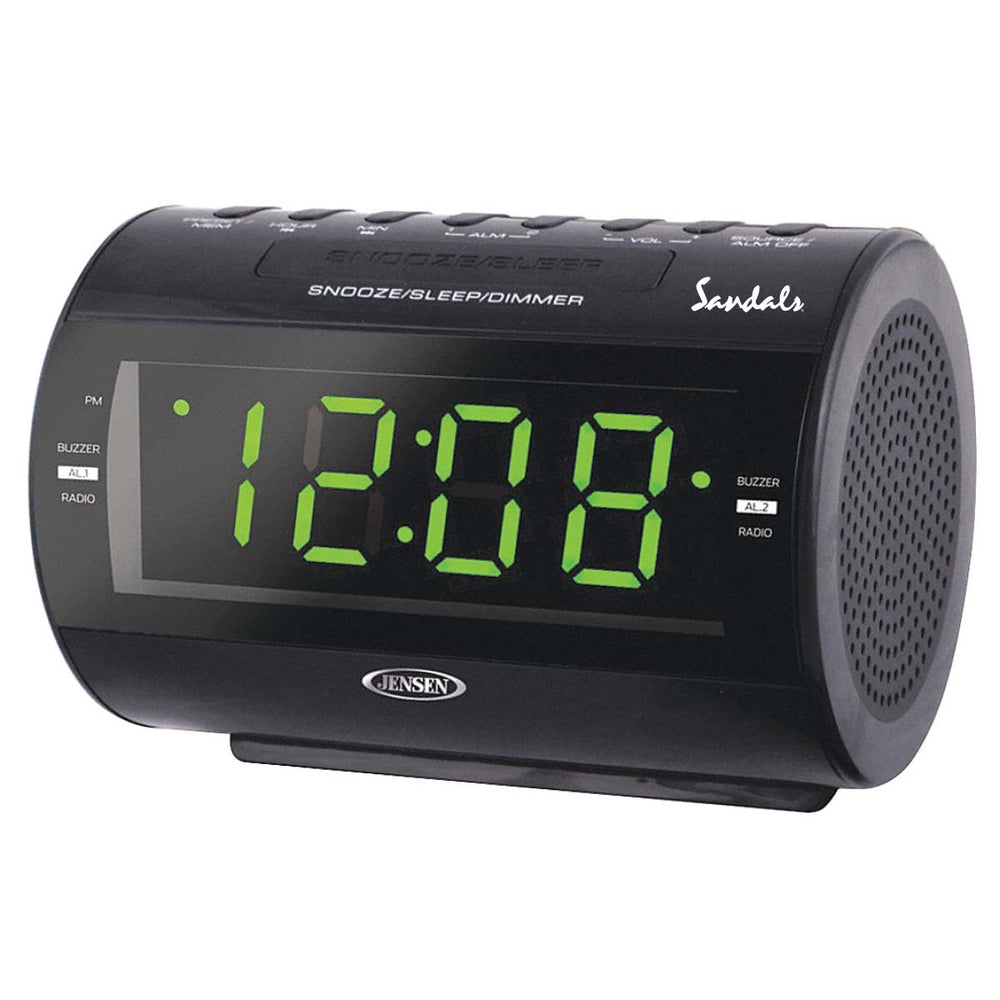 
                  
                    Jensen Audio AM/FM Dual Alarm Clock Radio with Nature Sounds
                  
                