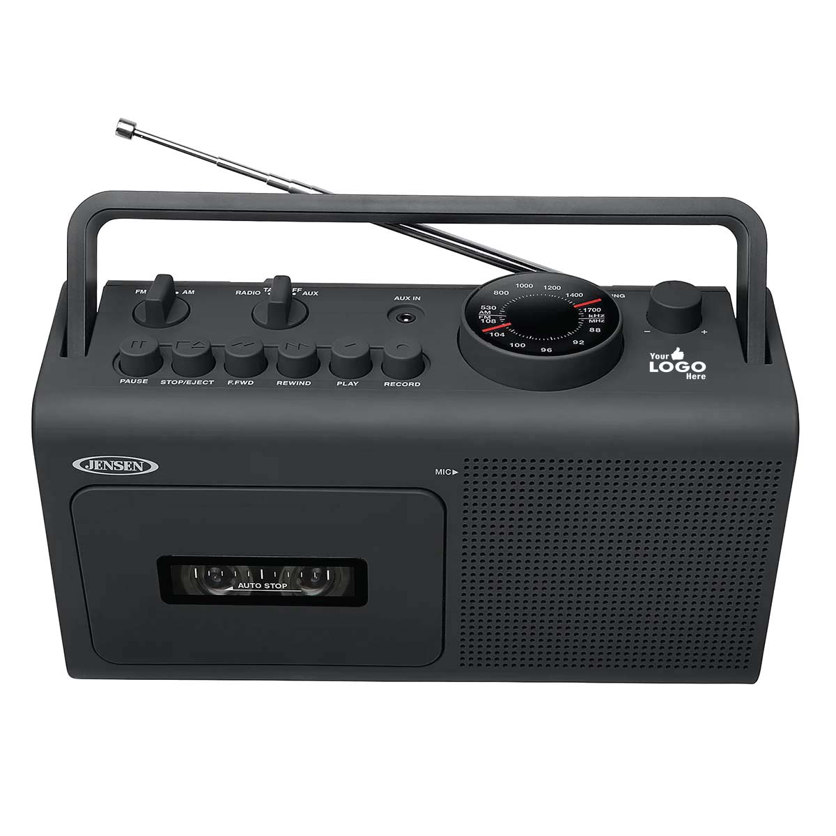 
                  
                    Jensen Audio Portable Cassette Player/Recorder with AM/FM Radio
                  
                