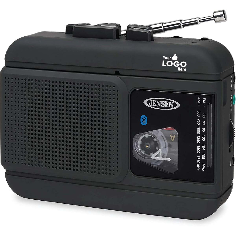 Jensen Audio AM/FM Radio Cassette Player/Recorder with Bluetooth