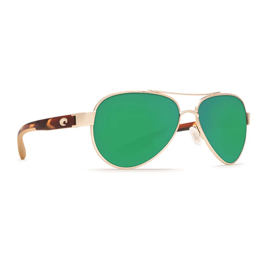 
                  
                    Costa Del Mar Loreto Sunglasses - (Frame) Rose Gold; (Lens) Green Mirror, 580P
                  
                