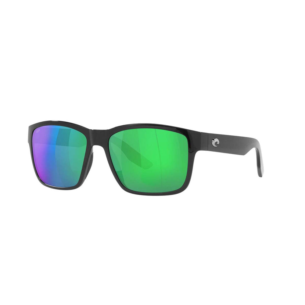 
                  
                    Costa Del Mar Paunch Sunglasses - (Frame) Black; (Lens) Green Mirror, 580P
                  
                