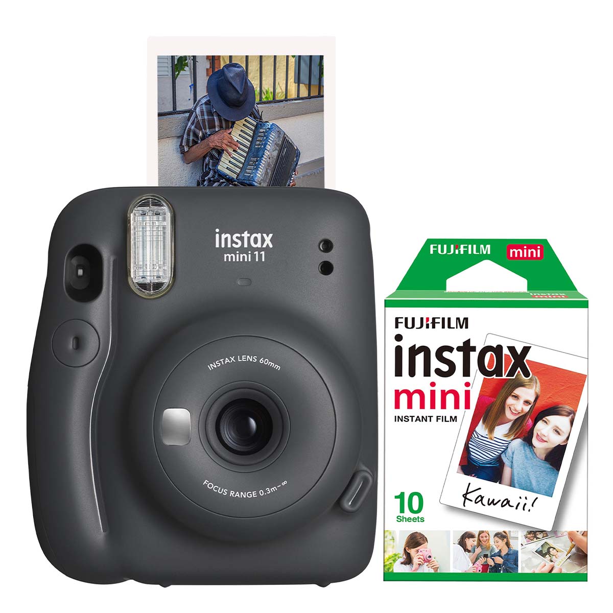 FujiFilm Instax Mini 11 Instant Camera w/ 10 Count Film