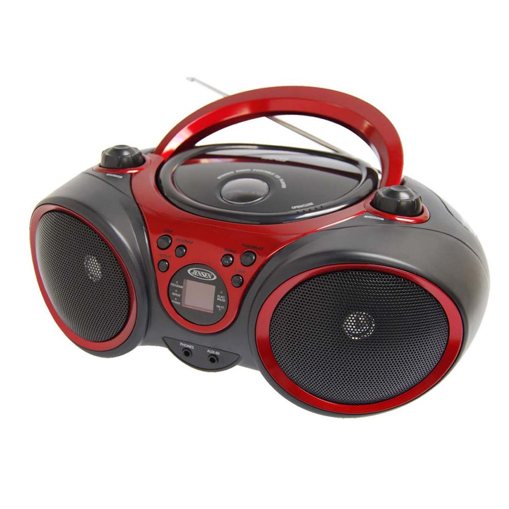 
                  
                    Jensen Audio Portable Stereo CD Player with AM/FM Radio
                  
                