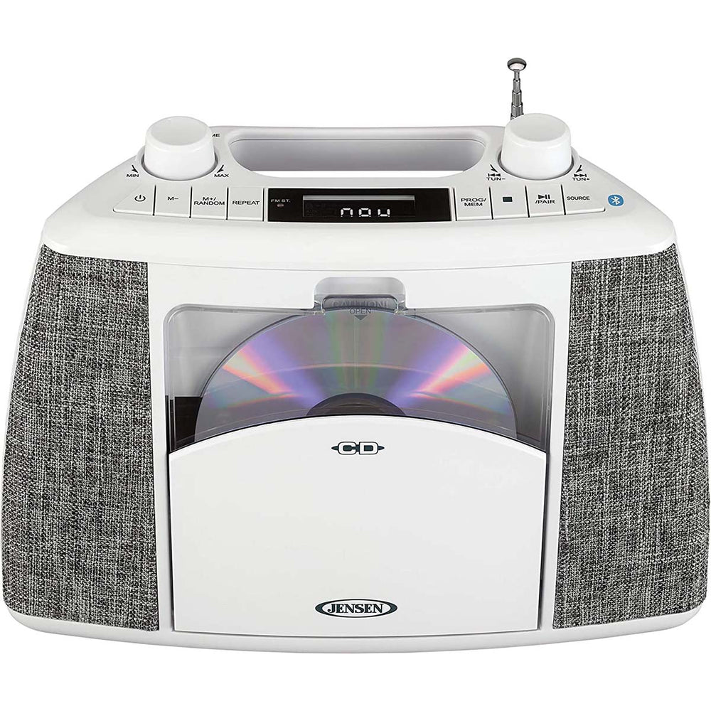 
                  
                    Jensen Audio Portable Bluetooth CD Music System
                  
                
