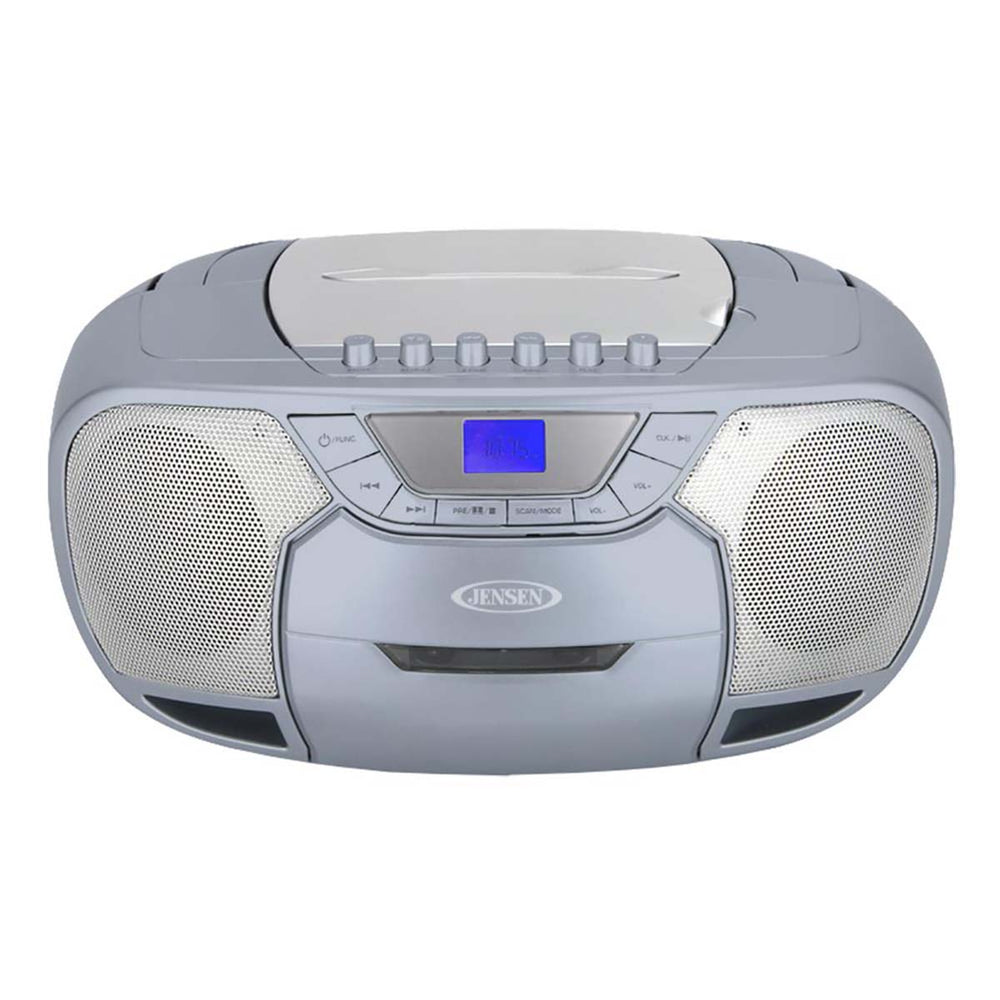 
                  
                    Jensen Audio Portable Bluetooth Stereo Compact Disc  Cassette Player with Radio
                  
                