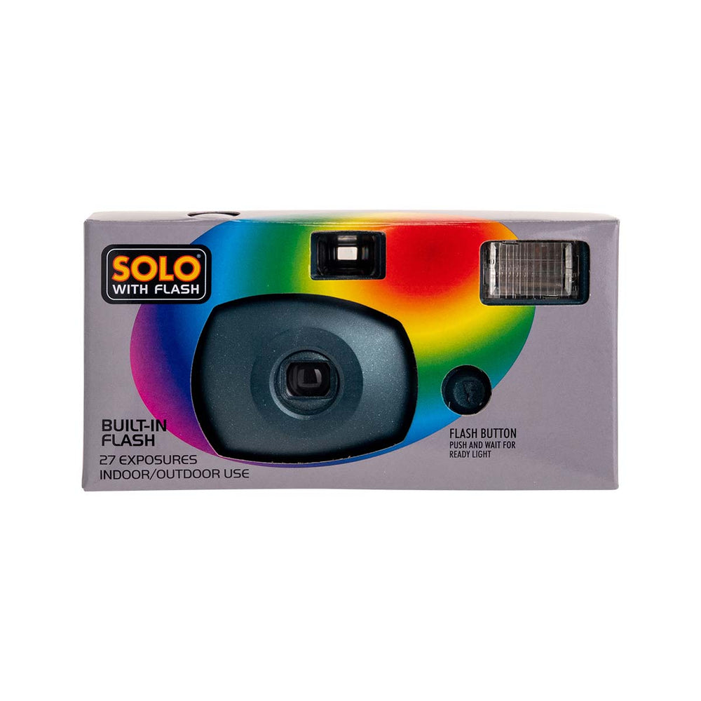 Solo Single-Use 35mm Film Camera with Flash